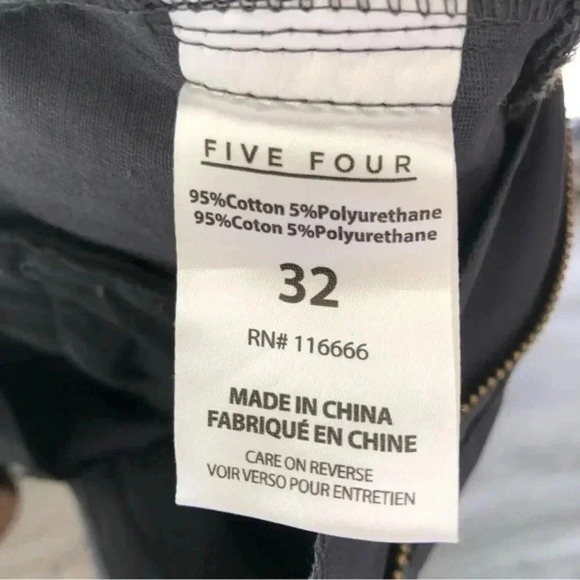 Five Four Style Regan Straight Leg Navy Mens Pants Size 32 - Picture 13 of 13